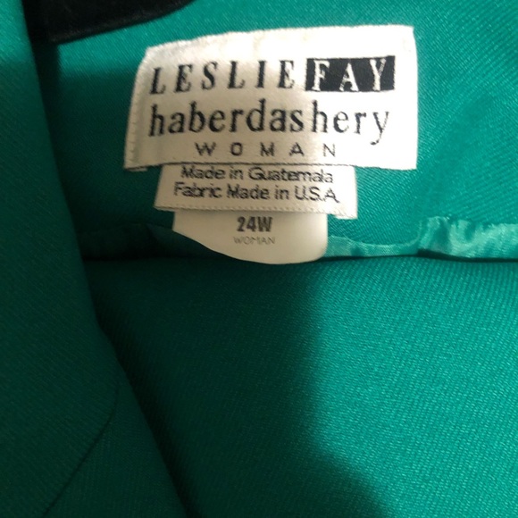 Kelly Green Pant Suit for Plus Size - Picture 5 of 6
